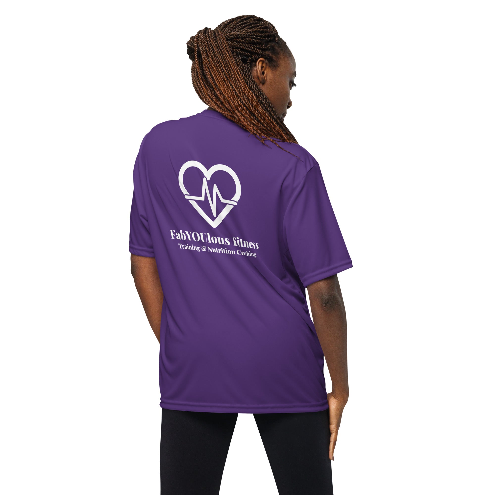 Fab Fit "STRONG" Unisex performance crew neck t-shirt