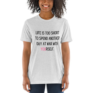 Life is Too Short sleeve t-shirt