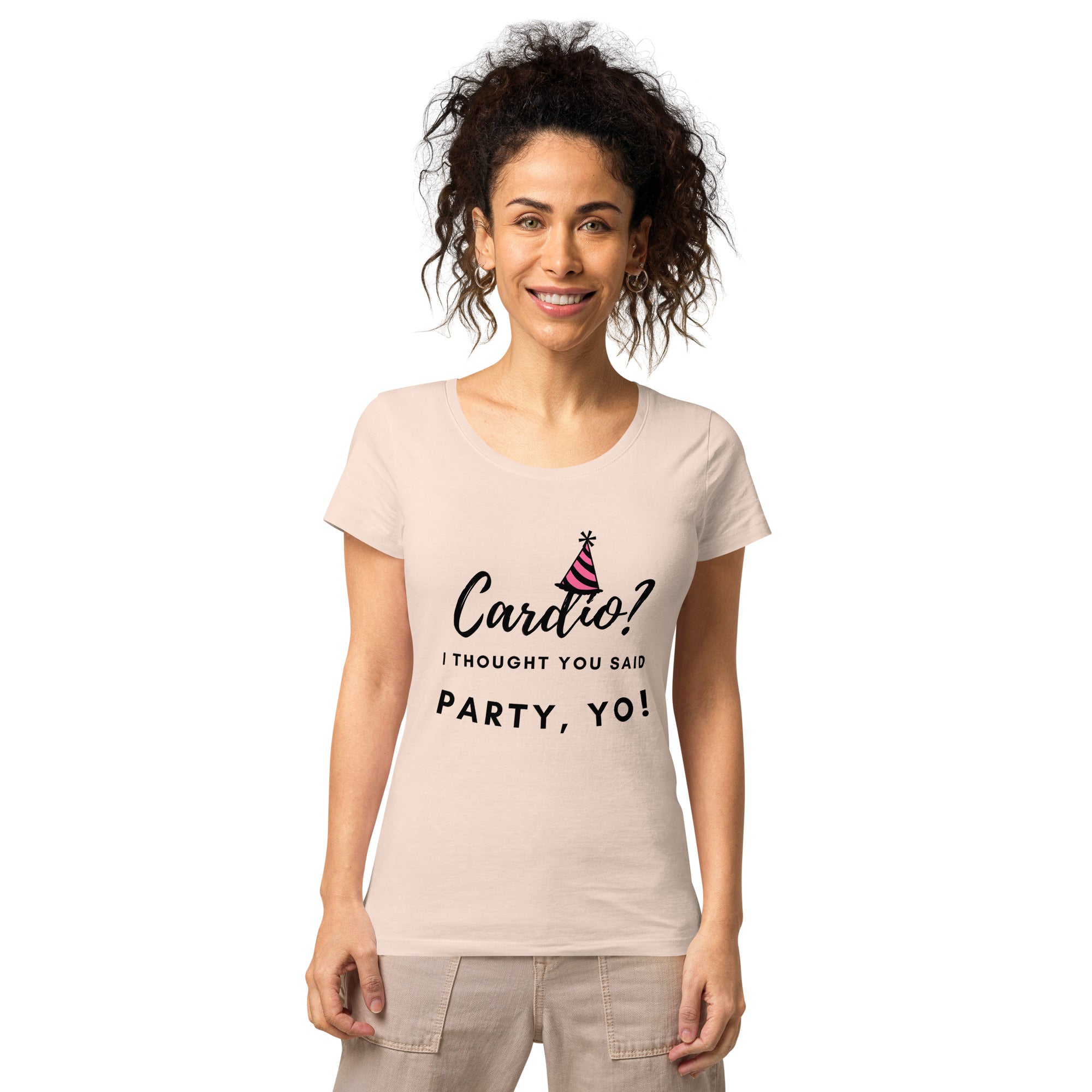 Women’s "Cardio" basic organic t-shirt