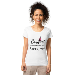 Women’s "Cardio" basic organic t-shirt